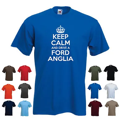 Buy 'Keep Calm And Drive A Ford Anglia'  Men's Custom T-shirt • 11.69£
