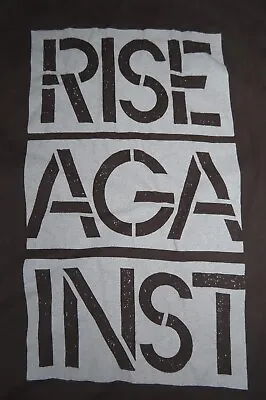 Buy 2018 Hardcore Punk Band RISE AGAINST Concert Tour (LG) T-Shirt Tim McIlrath • 28.35£