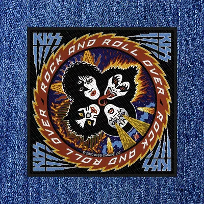 Buy Kiss - Rock And Roll Over (new) Sew On Patch Official Band Merch • 4.75£