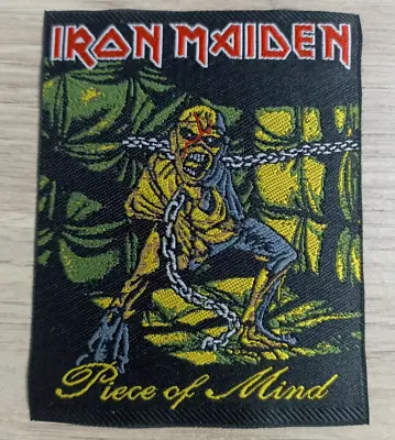 Buy Iron Maiden “Piece Of Mind” Slim And Light Patch For Battle Jacket Metal Vest • 5.26£