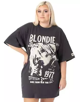 Buy Blondie Grey Oversized Short Sleeved T-Shirt (Womens) • 20.99£