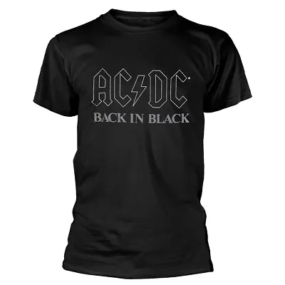 Buy AC/DC 'Back In Black' (Black)  T-Shirt - NEW & OFFICIAL! • 13.49£