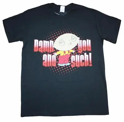 Buy Family Guy - Stewie - Damn You And Such - Men's T Shirts • 10.99£