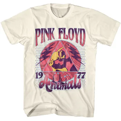 Buy Pink Floyd Animals 1977 Men's T Shirt Psychedelic Music Merch • 41.68£