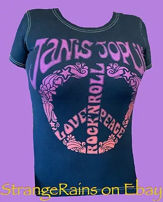 Buy JANIS JOPLIN Band Shirt Ladies T Shirt Sz. (M) Aftershow VIP Brand  • 16.06£