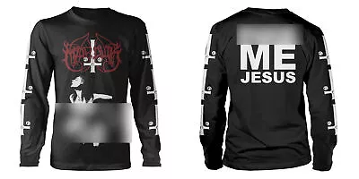 Buy Marduk - F*** Me Jesus (Black) (NEW MENS LONG SLEEVE SHIRT ) • 27.08£