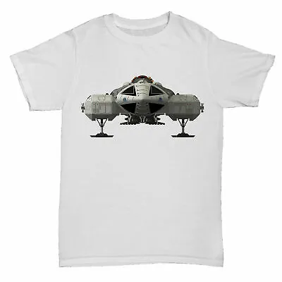 Buy Space 1999 T-shirt Eagle Retro Tv Show Film Moonbase 80s Spaceship Geek Nerd  • 6.99£