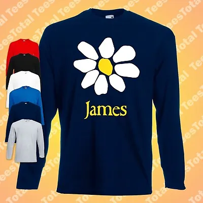 Buy James The Band Tim Booth Daisy Long Sleeve TShirt 1990s Madchester Mondays Oasis • 18.99£