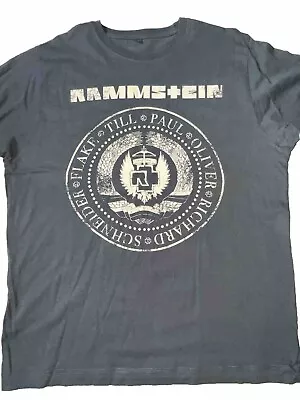 Buy Rammstein T Shirt Ramones Inspired Design • 8.99£