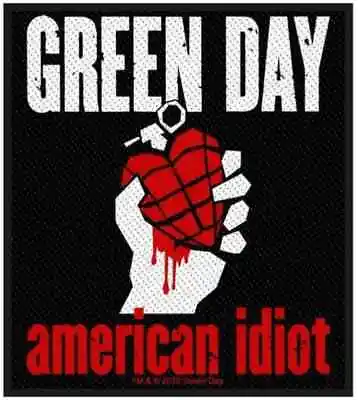 Buy Green Day American Idiot Sew On Patch 100mm X 85mm (rz) • 3.99£