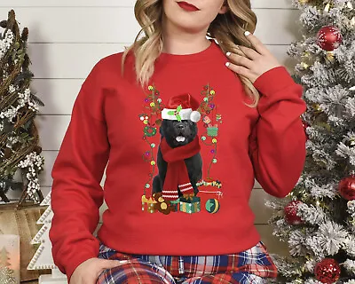 Buy Xmas Sweatshirt Newfoundland Dog Christmas Jumper Sweater Day Stocking Filler • 20.99£