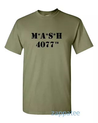 Buy MASH 4077th Army Medic Military Green T Shirt  • 7.90£