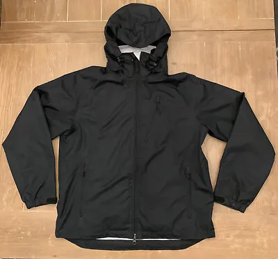 Buy Cabelas Womens Outerwear Fall Hooded Fleece Lined Medium Jacket Black • 28.90£