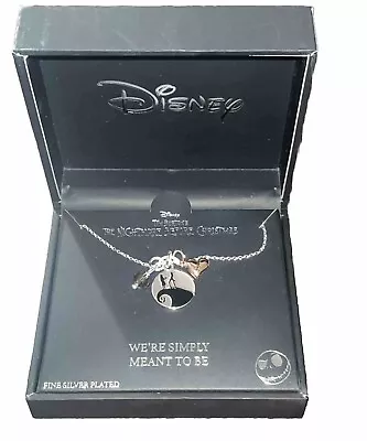 Buy NEW Disney Nightmare Before Christmas We’re Simply Meant To Be Charm Necklace • 37.78£
