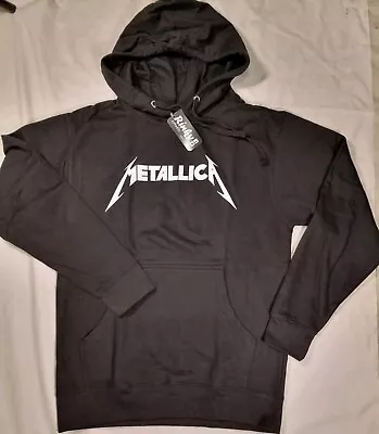 Buy Metallica Hoodie Black Pullover BNWT MEDIUM  • 32.99£