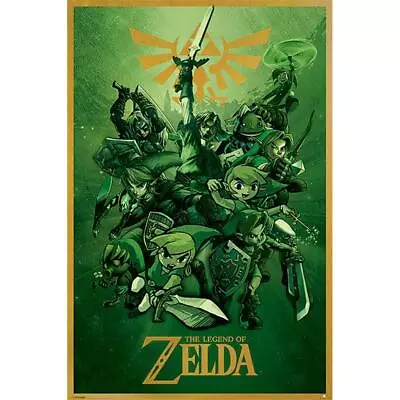 Buy The Legend Of Zelda Link Poster TA4106 • 14.79£