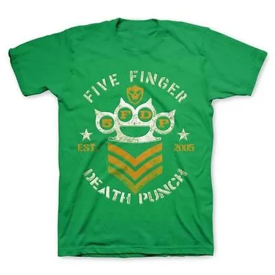 Buy FIVE FINGER DEATH PUNCH- CHEVRON Official T Shirt Mens Licensed Merch US Import  • 21.95£