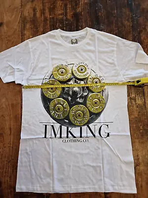Buy IMKING Clothing Pride Gun Bullet Chamber T Shirt Medium • 12.70£