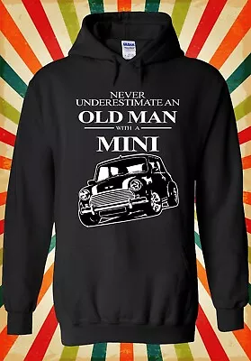 Buy Old Man With A Mini Cooper Cool Men Women Unisex Top Hoodie Sweatshirt 2058 • 17.95£