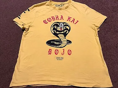 Buy Cobra Kai Yellow T.Shirt From Primark - Size Medium  • 1.99£