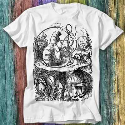 Buy Alice In Wonderland The Caterpillar Psychedelic LSD Acid T Shirt Top Tee 321 • 6.70£