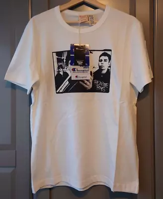 Buy Champion Beastie Boys Tee T-Shirt White Medium Summer Holiday NYC Rap Hip Hop  • 50£