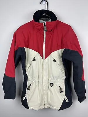 Buy Obermeyer Women Sz 6 Red Alt3 Hydro Block Snowboard Ski Jacket Coat • 23.75£