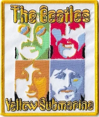 Buy THE BEATLES Yellow Submarine Sea Of Science : Woven IRON-ON PATCH Official Merch • 4.29£