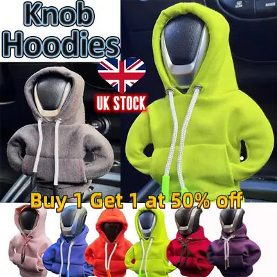 Buy Car Gear Shift Knob Cover Funny Hoodie Sweatshirt Knob Gear Stick Protector UK • 4.99£