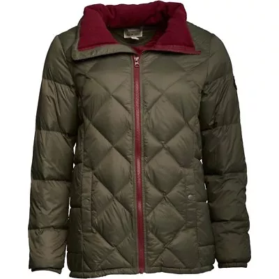 Buy Converse Womens Lightweight Quilted Down Jacket - Grape Leaf – Small (6-8) - New • 60£