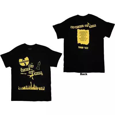 Buy Wu-Tang Clan Unisex T-Shirt: Tour '23 NY State Of Mind (Back Print & Ex-Tour) OF • 19.91£
