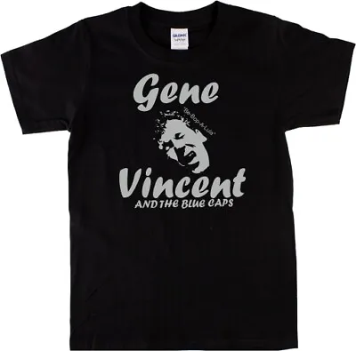Buy Gene Vincent 'Be Bop A Lula' T-Shirt - 1950's Rock'n'Roll, Rockabilly, S-XXL  • 17.99£