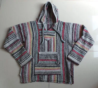 Buy Mexican Baja Festival Hippy Grunge Alternative Clothing Hoodie Top Jumper Size M • 16£