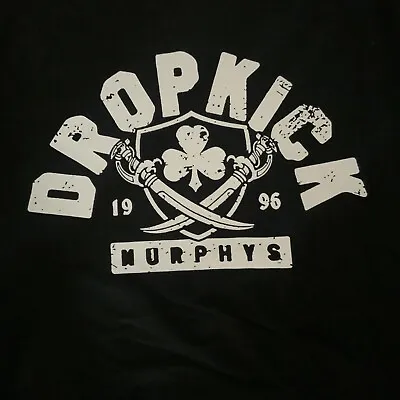 Buy Dropkick Murphys New Black T-shirt Size Large • 16.98£