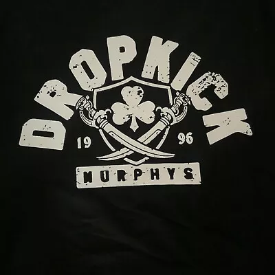 Buy Dropkick Murphys New Black T-shirt Size X Large • 19.99£
