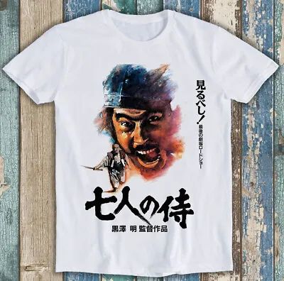 Buy Akira Kurosawa Japanese 80s Movie Film Seven Samurai Gift Tee T Shirt M1399 • 6.35£