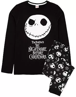 Buy Disney The Nightmare Before Christmas Long Sleeve Long Leg Pyjama Set (Mens) • 25.99£