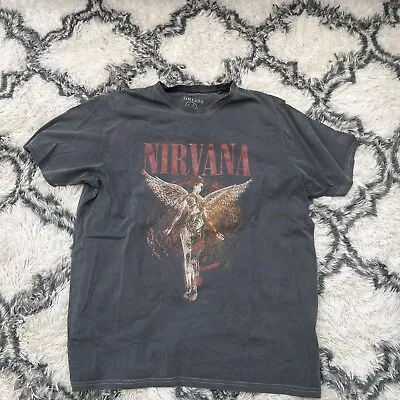 Buy Next Nirvana T-shirt Ladies L • 7£