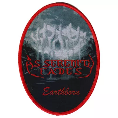 Buy As Serenity Fades Earthborn Red Patch Official Doom Gothic Metal Band Merch New • 6.24£