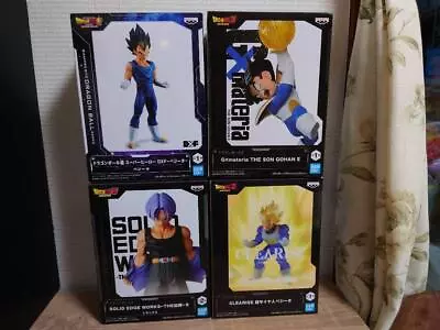 Buy Dragon Ball Figure Lot Of 4 Super Saiyan Vegeta Trunks Gohan Amusement Prizes • 105.48£