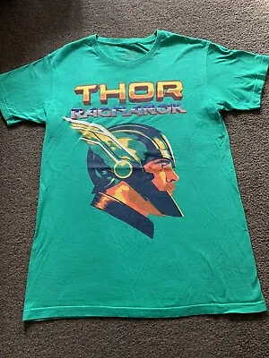 Buy Mens Marvel Thor Ragnarok Green T.Shirt - Size Medium  • 1.85£
