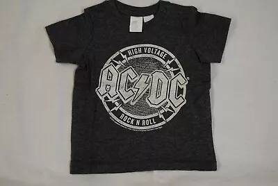 Buy Ac/dc High Voltage Baby Toddler Child Kid Top T Shirt New Official H&m Rare  • 8.99£