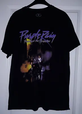 Buy PRINCE And The Revolution Purple Rain Black T-Shirt Medium Unisex Vgc    K • 12.99£