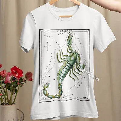 Buy Scorpio (1825) Unisex Adult T-shirt, Constellation Star Chart • 14£