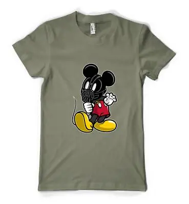 Buy Mickey Bane Batman Super Villain Cartoon Mouse Personalised Unisex Adult T Shirt • 14.49£