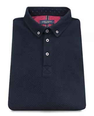 Buy Mens Guide London Navy Polo Long Sleeve Size Small £24.99 Or Best Offer RRP £80 • 17.49£