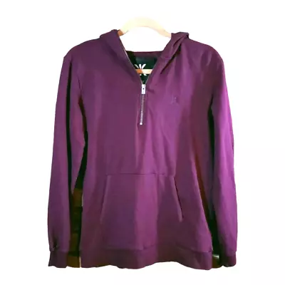 Buy OnePiece Norwegian Original Go 1/2 Zip Burgundy Hoodie Sweatshirt Women's S • 4.82£