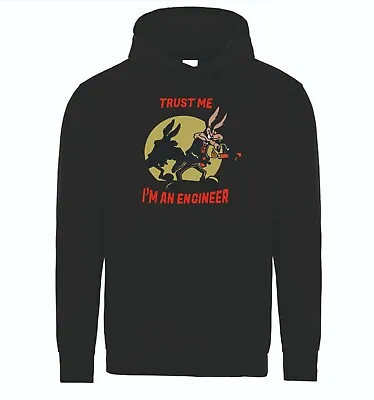 Buy Trust Me I'M An Engineer Funny Hoodie, Unisex Kids & Adult Hoodie For Christmas • 14.99£