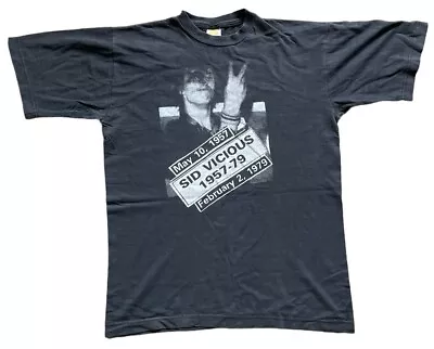 Buy Vintage Sex Pistols T Shirt Large Sid Vicious 90s Memorial Rare • 45£