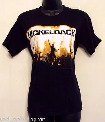 Buy Nickelback Concert T Shirt Tour 2009 Chad Kroeger Size Small Pre Shrunk Black  • 28.31£